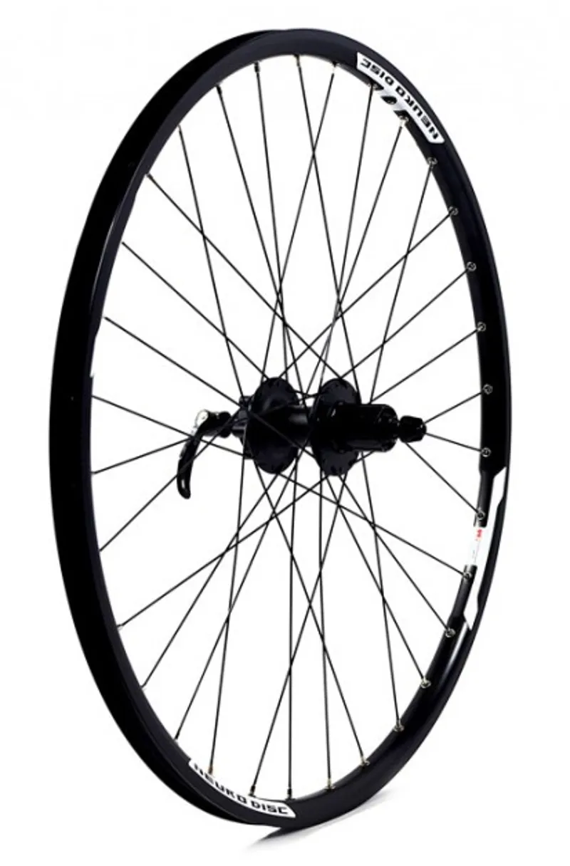 KX MTB 27.5 650B Doublewall Q/R Cassette Wheel Disc Brake BLACK Rear