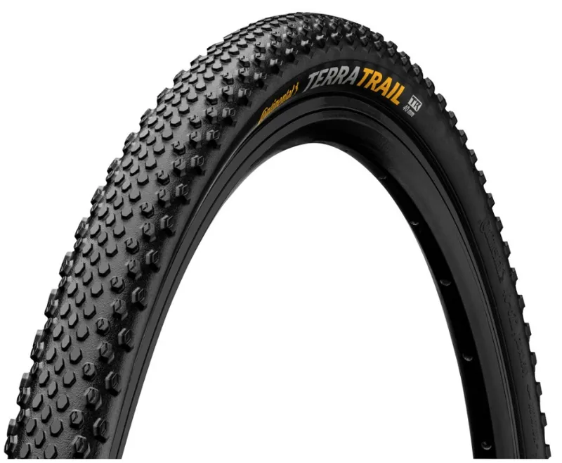 Continental Terra Trail ShieldWall Tubeless-Ready Gravel Tyre In BLACK