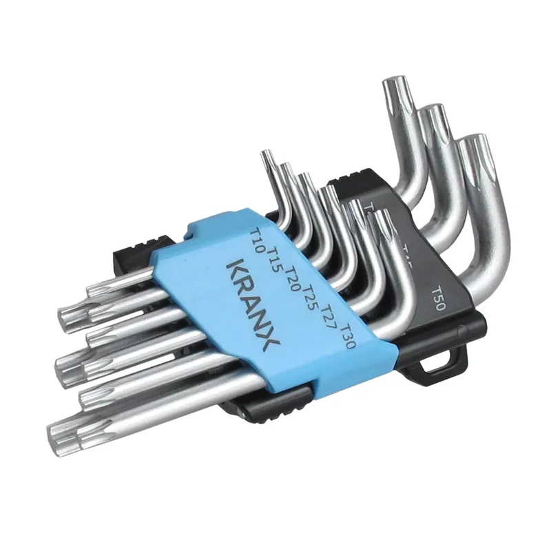 KranX Torx Key Set 10 15 20 25 27 30 40 45 50