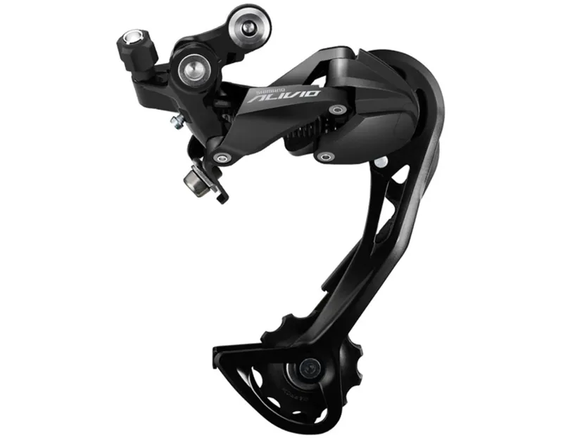 Shimano Alivio M3100-SGS 9 Speed Rear Mech In BLACK