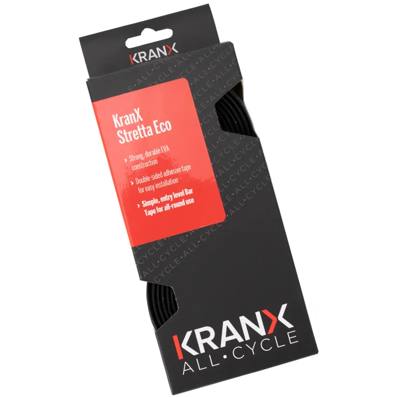 KranX Stretta Eco EVA Handlebar Tape In BLACK