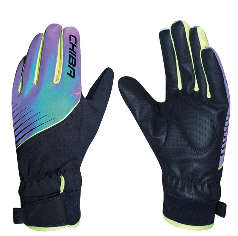 Chiba Kids Waterproof Kids-Line Glove In Rainbow/ Reflect