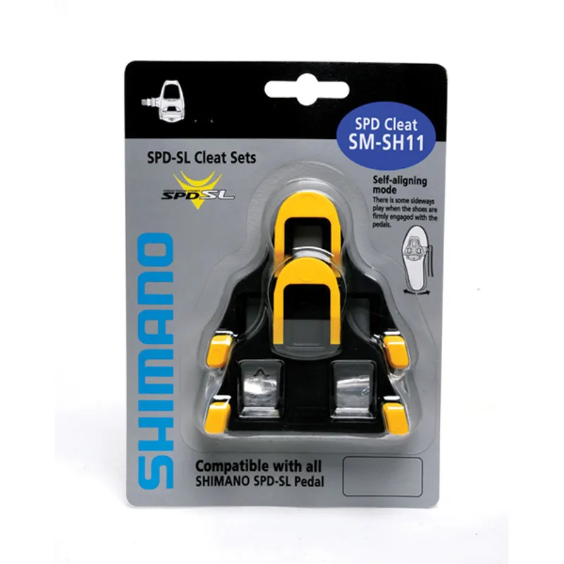 Shimano SPRE SH Cleat SPD-SL Float YW Yellow