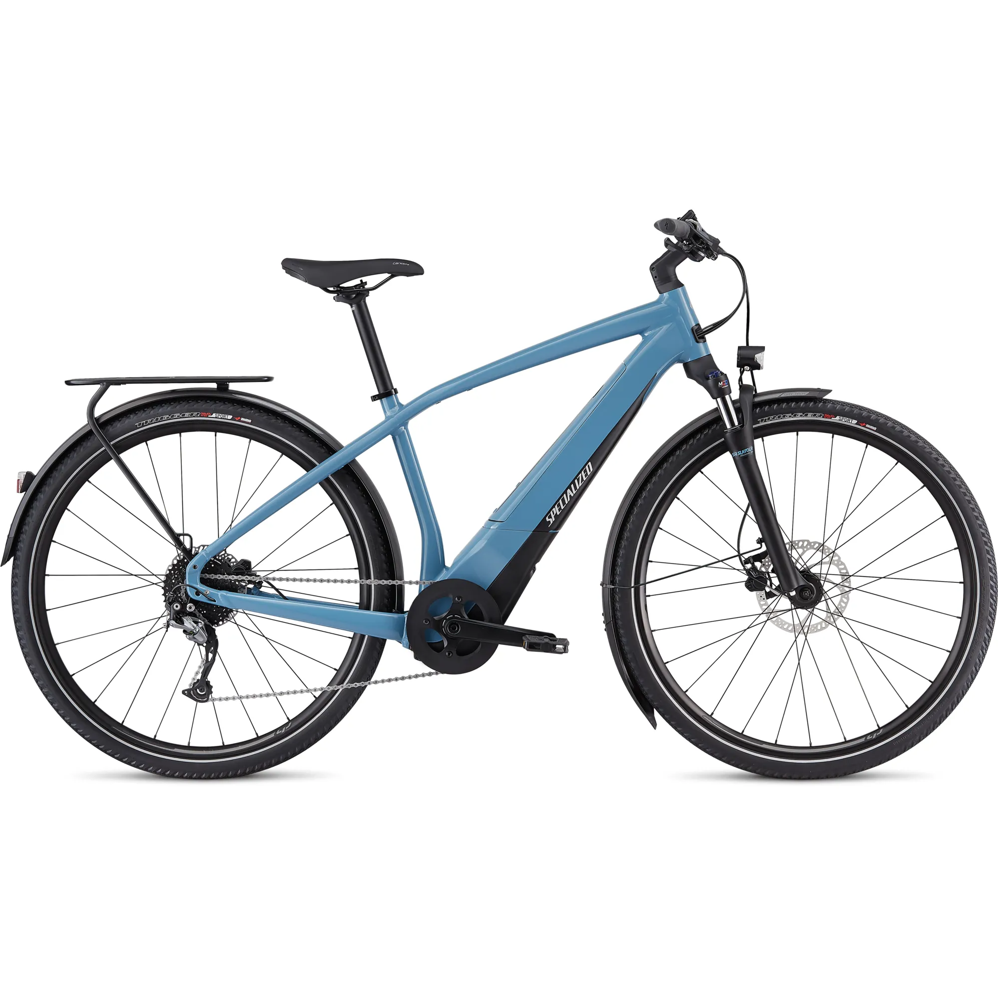 Specialized Turbo Vado 3.0 Electric Hybrid Bike in Blue
