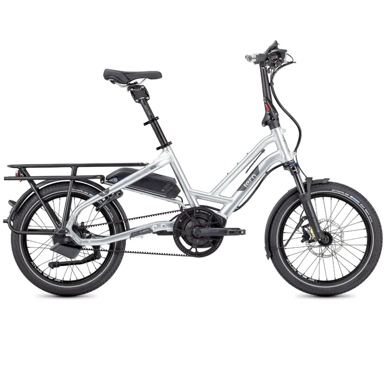 Tern HSD S+ Performance Cargo eBike in Silver