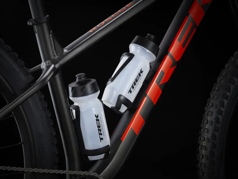 Trek Roscoe 8 Mountain Bike in Matt Black/Red - Size XS-2