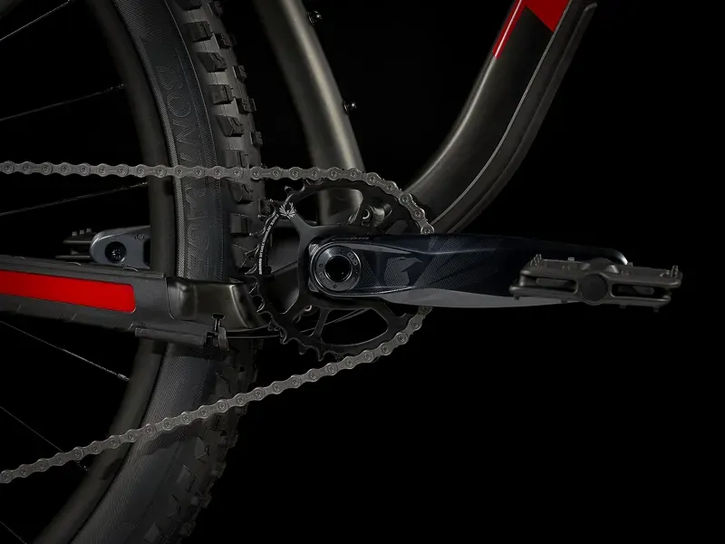 Trek Roscoe 8 Mountain Bike in Matt Black/Red - Size XS-10