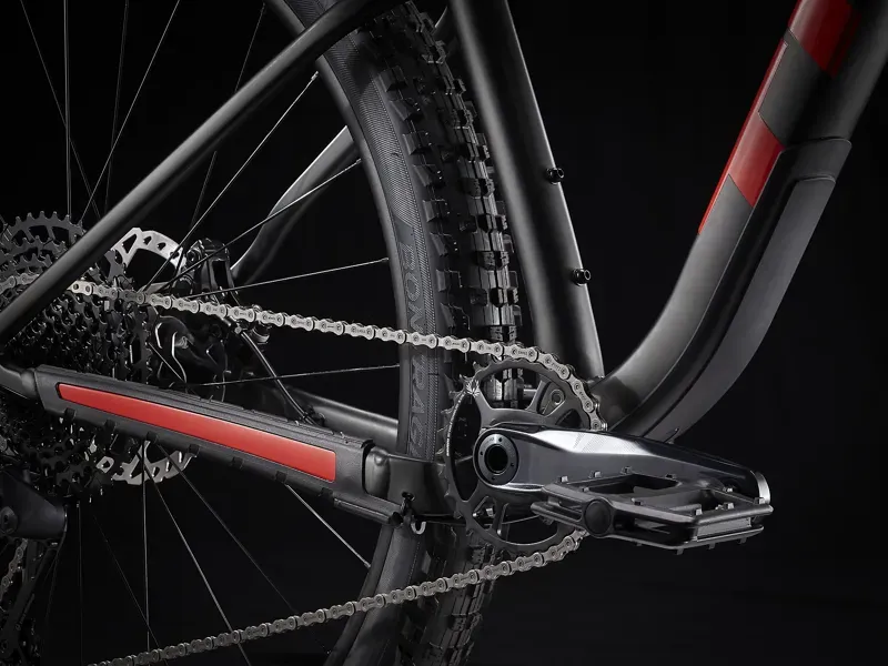 Trek Roscoe 8 Mountain Bike in Matt Black/Red - Size XS-3