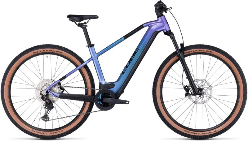 Cube Reaction Race 750 Hybrid Bike in Switch Blue/Black