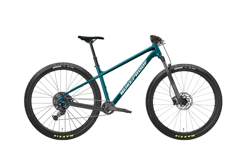 2027 Nukeproof Tracker 290 Pro Cues in Petrol Green