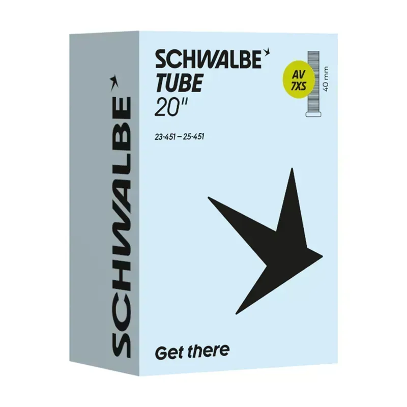 Schwalbe AV7 - 20 X 1.50-2.35 Tube - Schrader 40mm 20-6