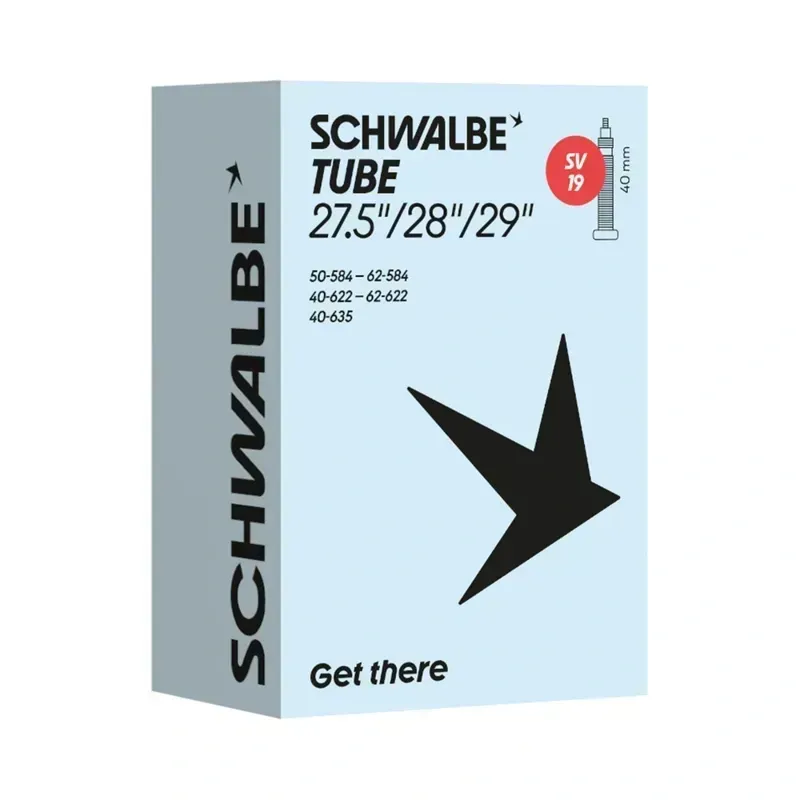 Schwalbe Inner Tube sv19 27.5-29 Inch 40mm BLACK-1