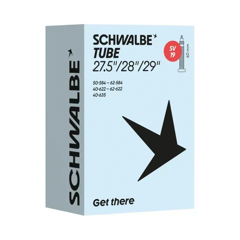 Schwalbe Inner Tube sv19 27.5-29 Inch 40mm BLACK-2