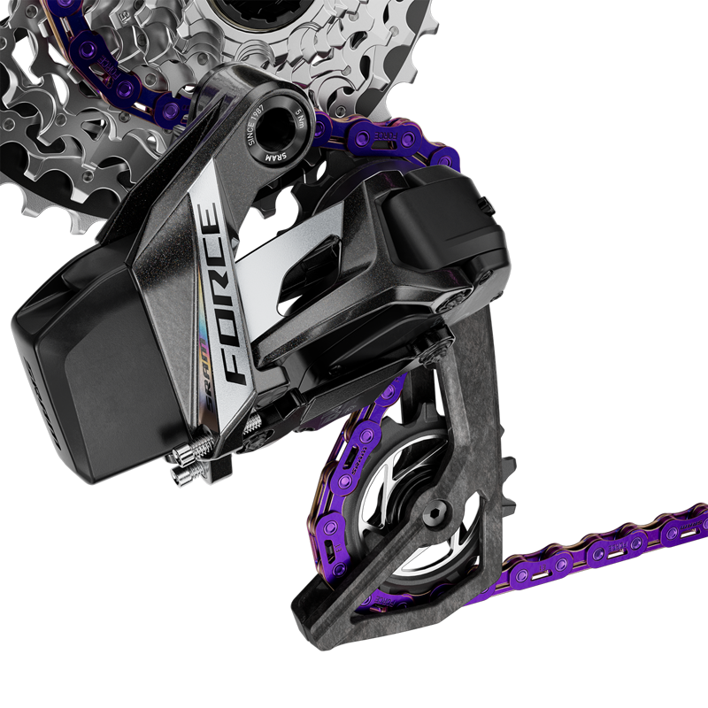 SRAM Force AXS E1 12-speed 36-tooth Rear Der. w/o Battery in Black-3