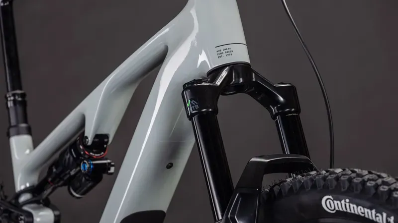 Cube AMS Hybrid one44 c:62 Race 400x eMountain Bike in Reed Beige/Black-5