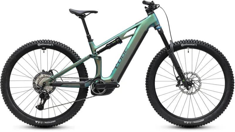 Cube Stereo Hybrid ONE44 HPC SLX 800 eMountain Bike in Jungali/Black