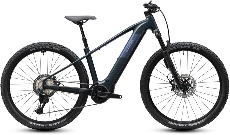 Cube Reaction Hybrid SLT 800 eMountain Bike in Night/Reflex