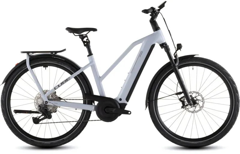 Cube Kathmandu Hybrid SLX 800 eHybrid Bike in Fog Grey/Grey-1