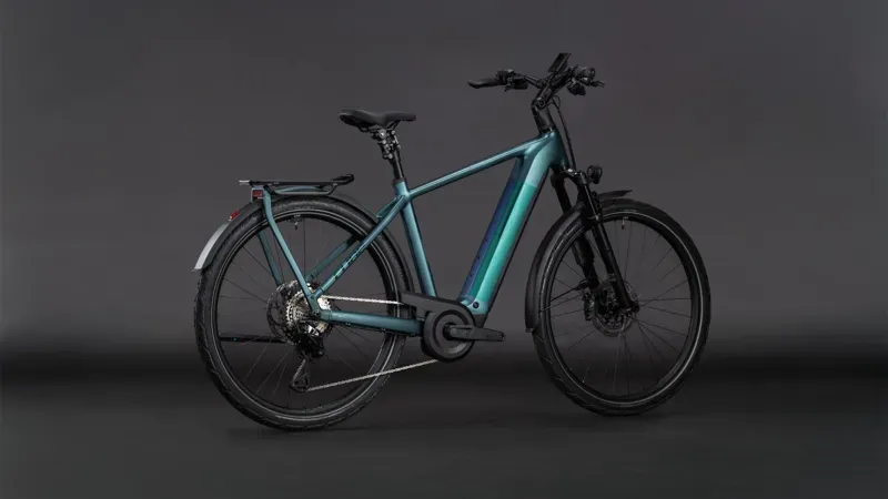 Cube Kathmandu Hybrid SLT 800 eHybrid Bike in Duskwood/Goblin-3