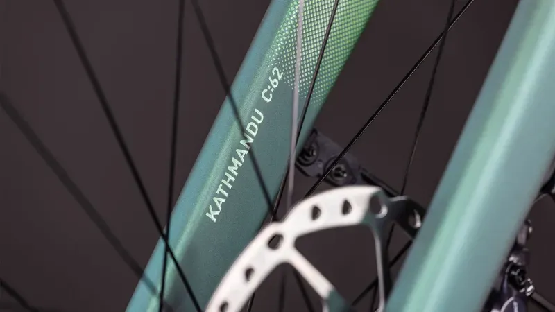 Cube Kathmandu Hybrid c:62 Slt 400x eHybrid Bike in Seafoam-8