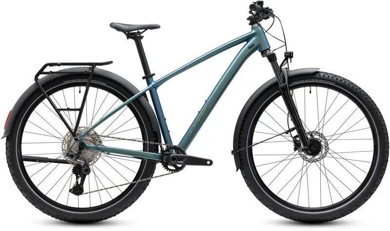 2027 Cube Aim SLX FE Mountain Bike in Shift Verde/Chrome