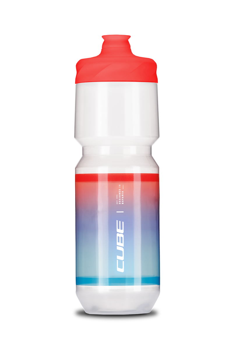 Cube Bottle Flow DS 750 Teamline in White/Blue/Red