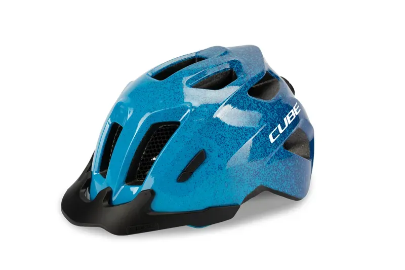 Cube Fink Childs Cycling Helmet in Dark Blue