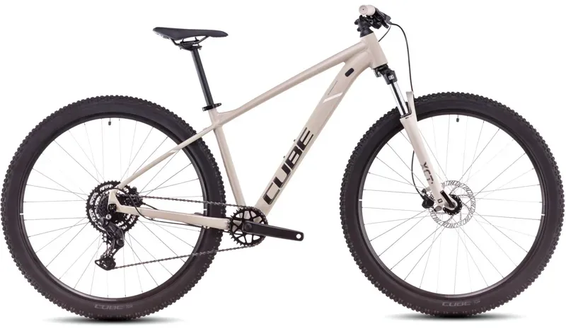 Cube Aim Pro Mountain Bike In Linen/Bronze