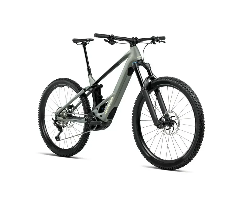 Orbea Wild H10 E-MTB in Spaceship Green-Black Matt-1