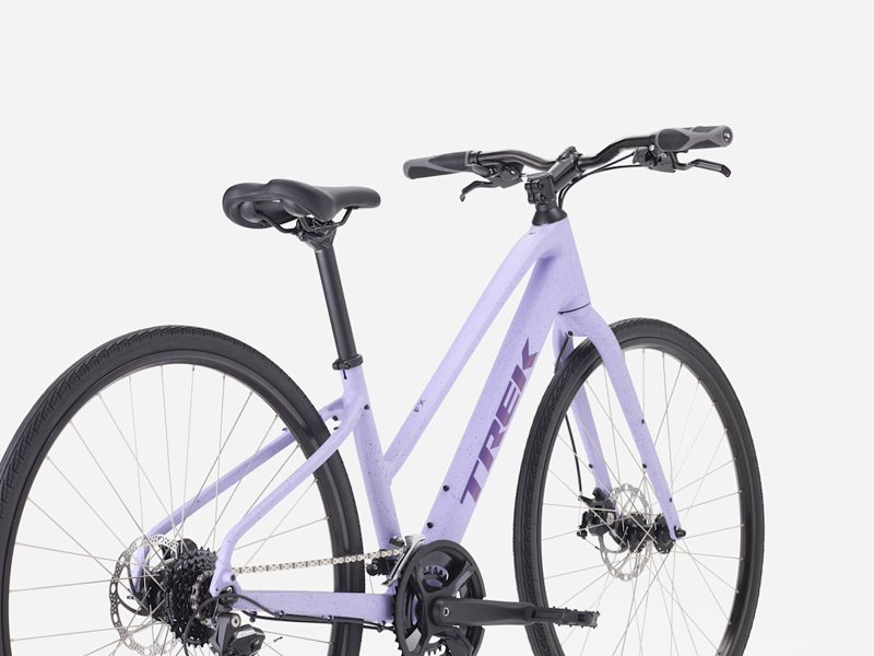 2027 Trek FX 1 Midstep Gen 4 Hybrid Bike in Lavender Haze-1
