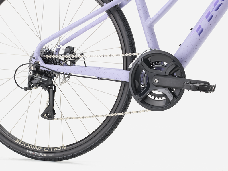 2027 Trek FX 1 Midstep Gen 4 Hybrid Bike in Lavender Haze-4