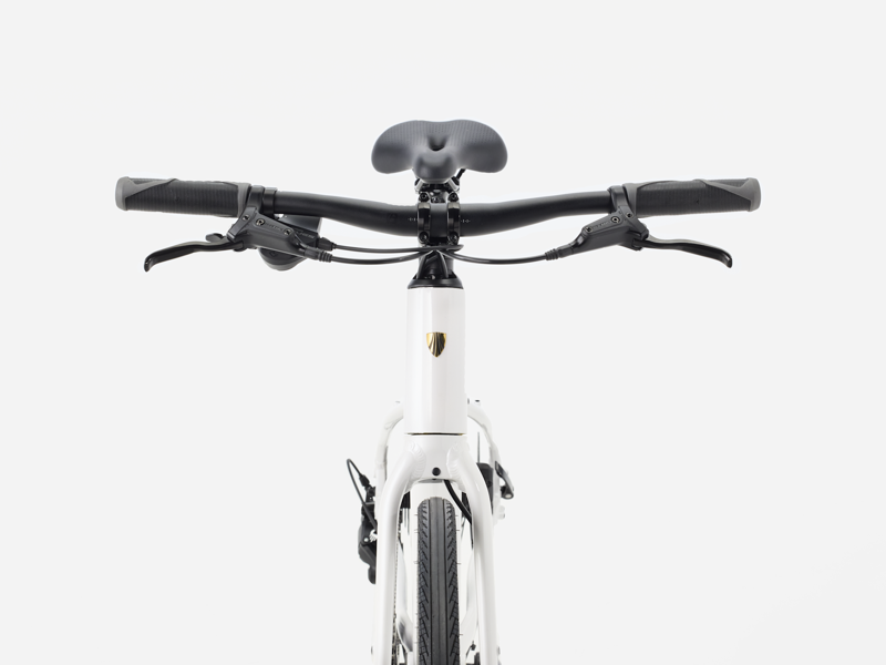 2027 Trek FX 2 Midstep Hybrid Bike in Crystal White-3