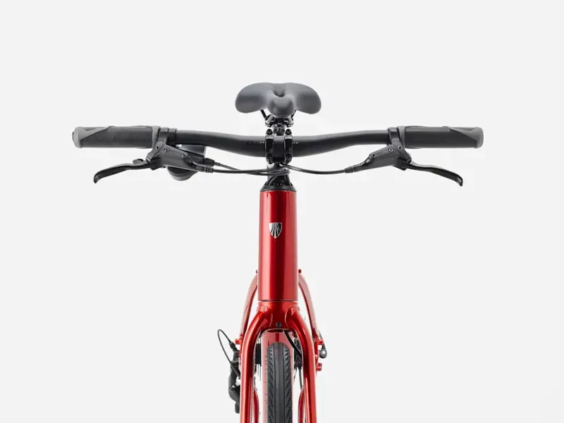 2027 Trek FX 2 Stepover Hybrid Bike in Fury Red-3