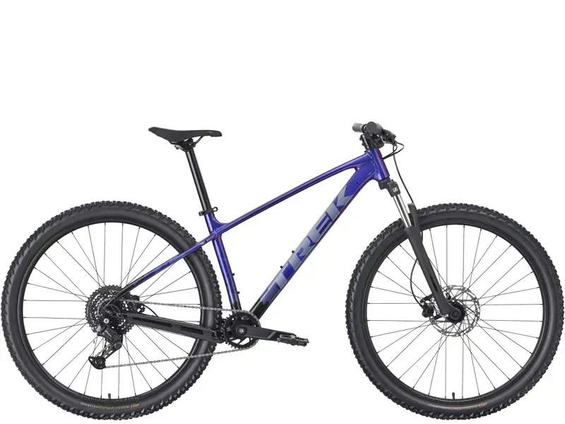 Trek Marlin 4 Gen 3 MTB in Purple Flip/Black Fade