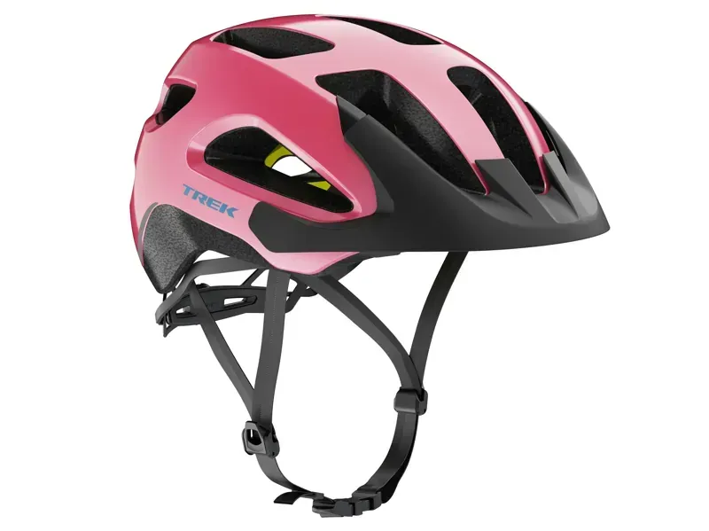 Trek Solstice Mips Bike Helmet in Metallic Pink Frosting