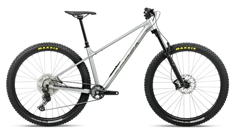 Orbea Laufey H10 Mountain Bike in Smooth Silver Matt - Titanium