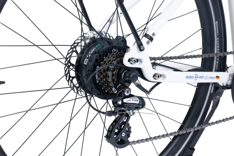 Viking Urban Eco Ladies 36v 7 Speed in White-3