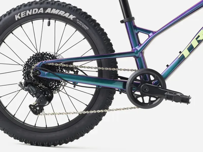 Trek Wahoo 20 Trail Kids Hybrid Bike in Emerald Iris-4